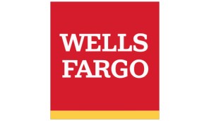 Red and yellow logo of Wells Fargo, a financial services company